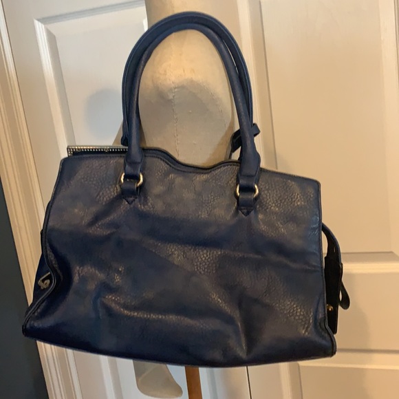 Charming Charlie blue hand bag purse pocketbook - Picture 2 of 7